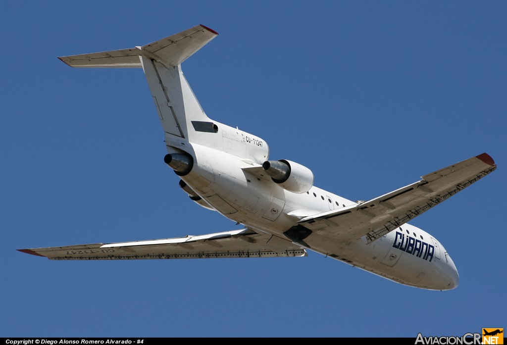 CU-T1247 - Yakovlev YAK-42D - Cubana de Aviación