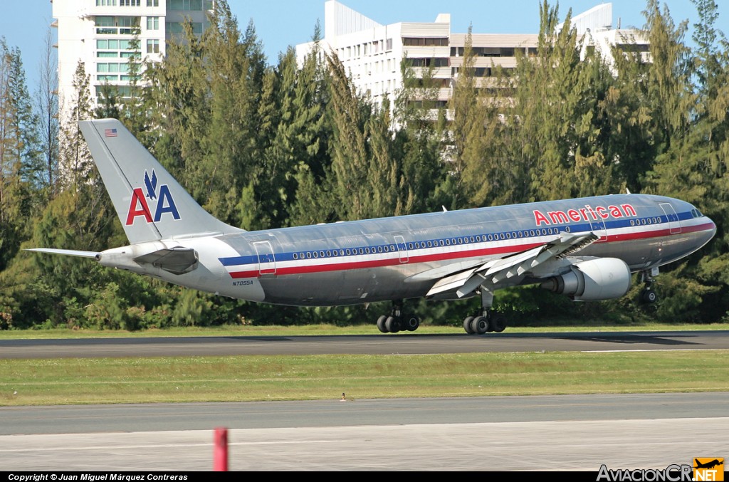 N7055A - Airbus A300B4-605R - American Airlines