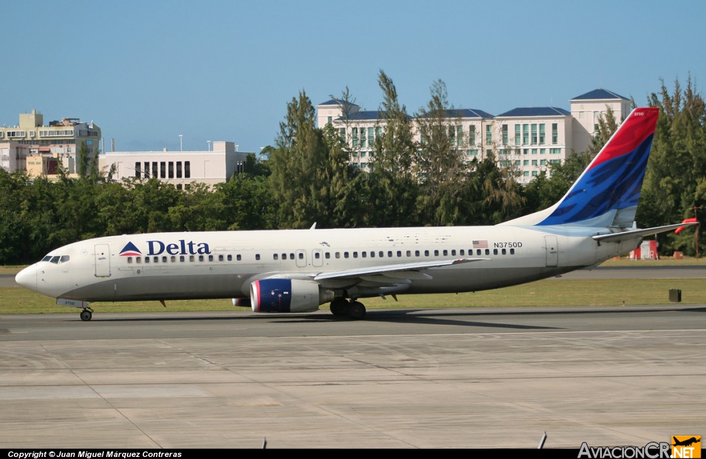 N3750D - Boeing 737-832 - Delta Airlines