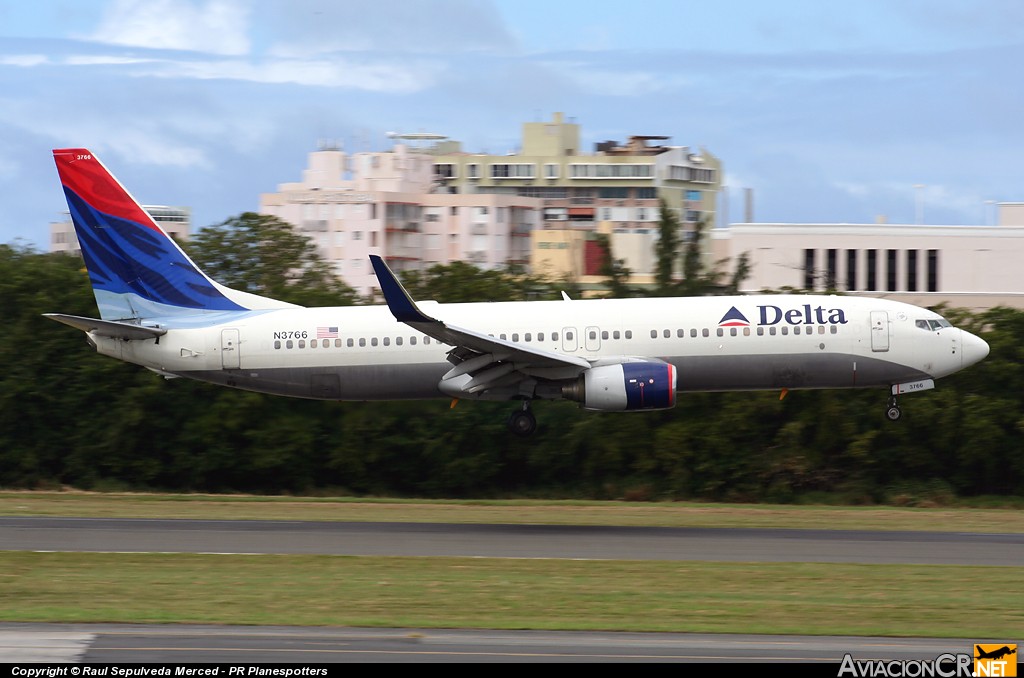 N3766 - Boeing 737-832 - Delta Airlines