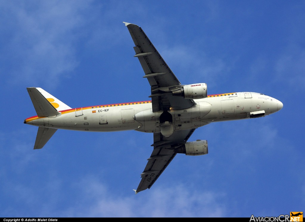 EC-IEF - Airbus A320-214 - Iberia