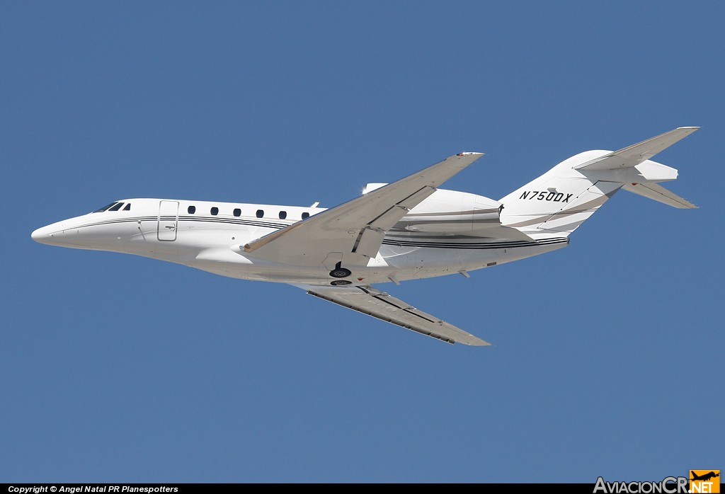 N750DX - Cessna 750 Citation X - Privado