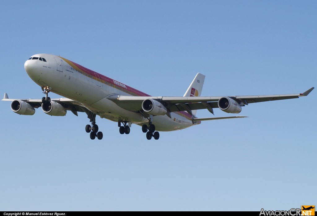 EC-HGX - Airbus A340-313X - Iberia