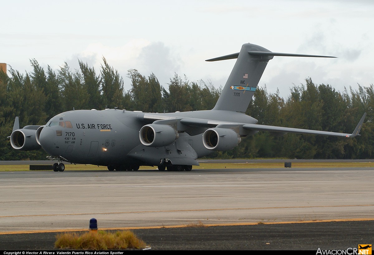 07-7170 - Boeing C-17 Globemaster III (Genérico) - USAF - United States Air Force - Fuerza Aerea de EE.UU