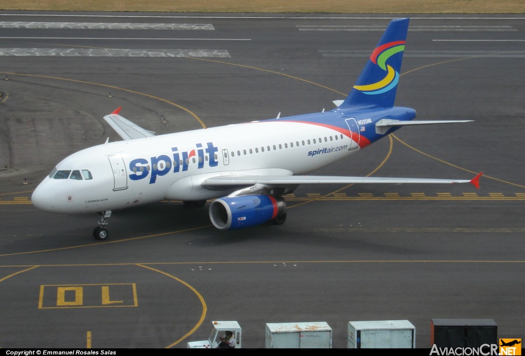N505NK - Airbus A319-132 - Spirit Airlines