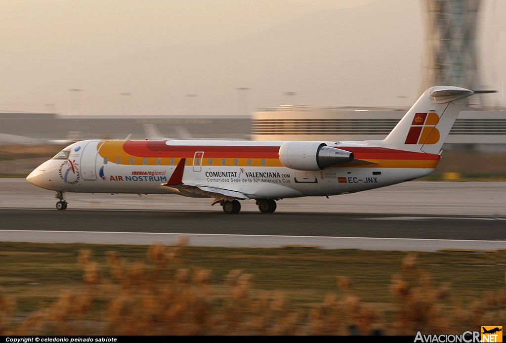 EC-JNX - Bombardier CRJ-200ER - Air Nostrum (Iberia Regional)