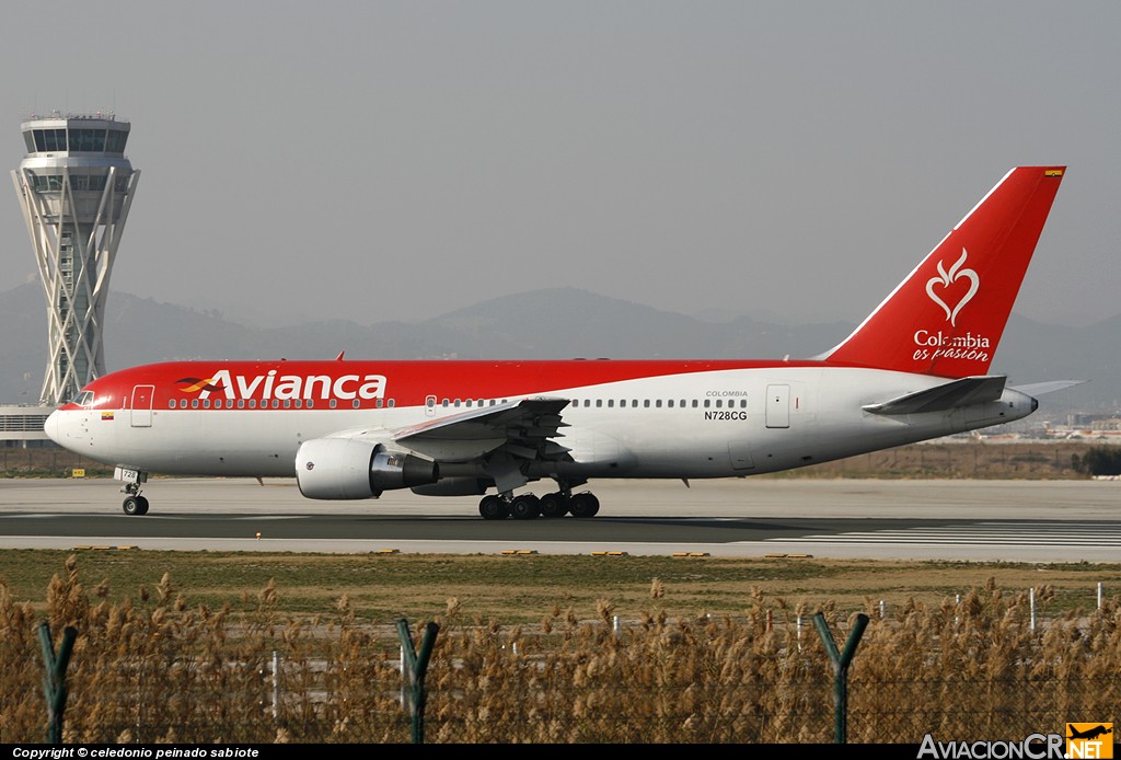 N728CG - Boeing 767-283/ER - Avianca Colombia