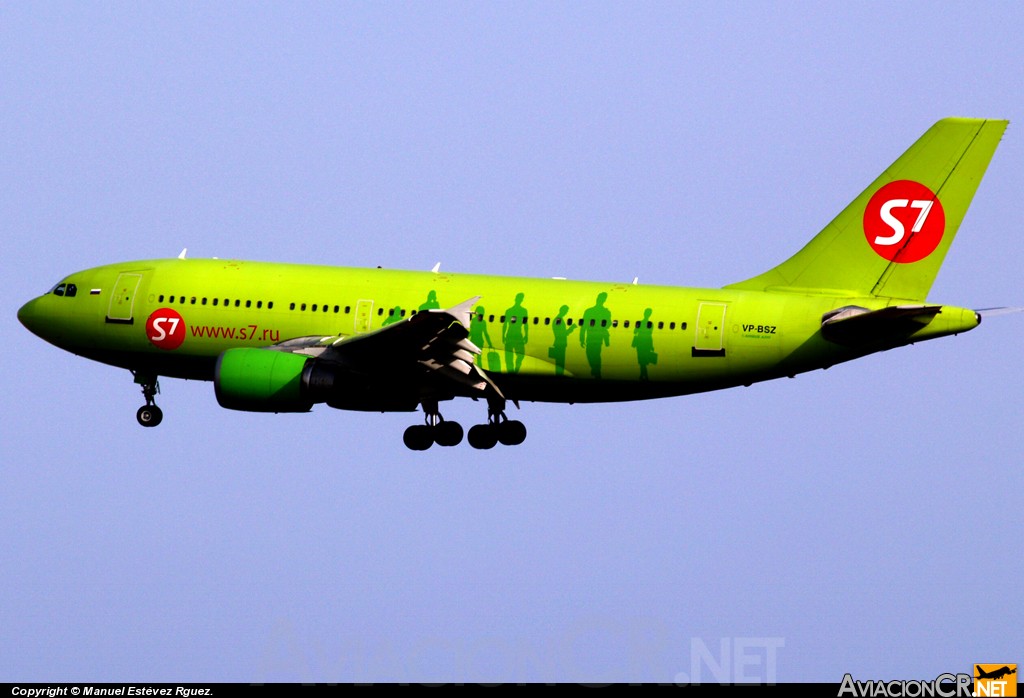 VP-BSZ - Airbus A310-203 - S7-airlines