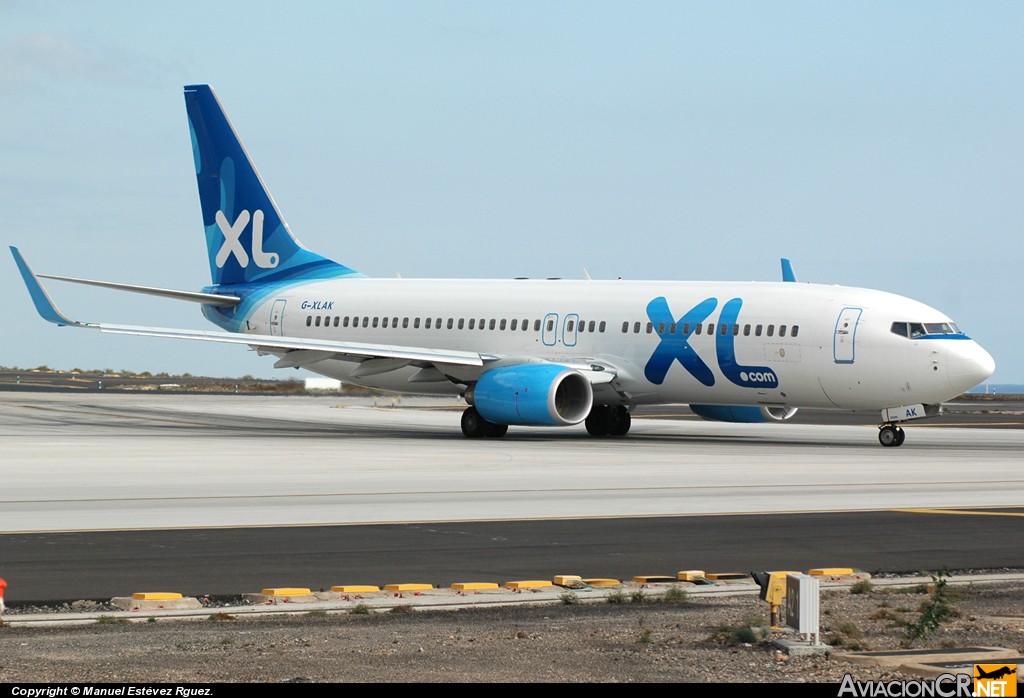 G-XLAK - Boeing 737-8FH - XL Airways