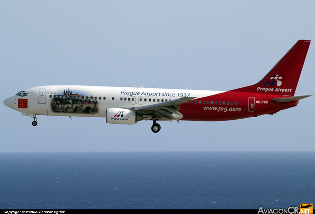 OK-TVD - Boeing 737-86N - Travel Service