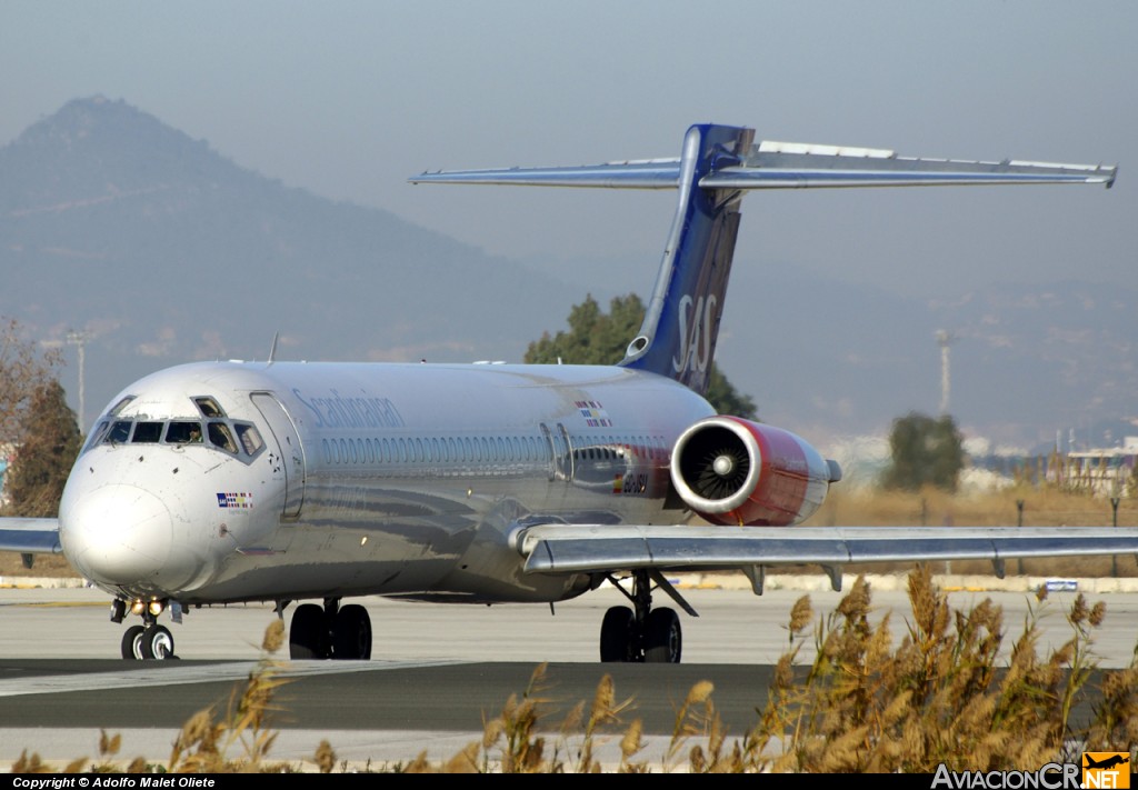EC-JSU - McDonnell Douglas MD-87 - Scandinavian Airlines - SAS