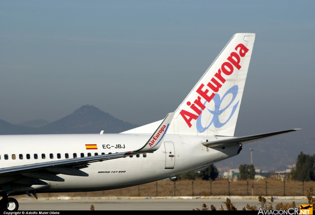 EC-JBJ - Boeing 737-85P - Air Europa