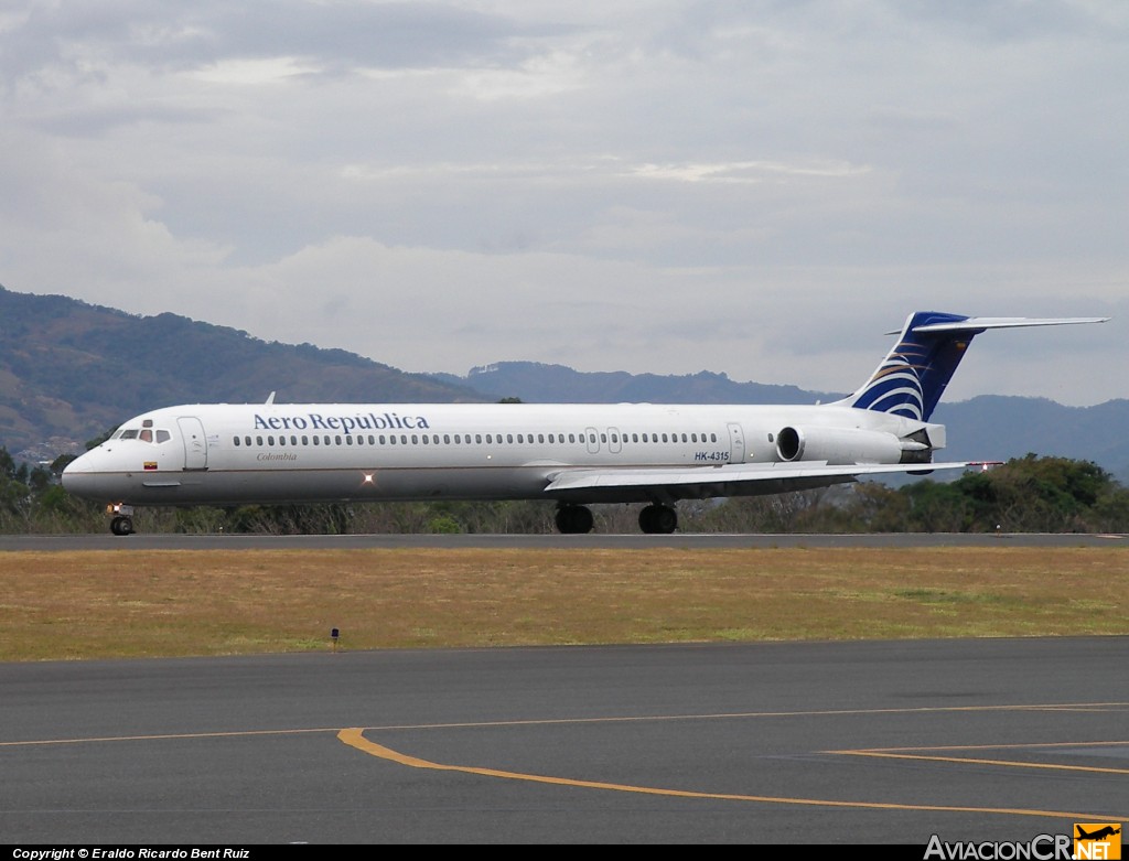 HK-4315 - McDonnell Douglas MD-83 (DC-9-83) - AeroRepublica