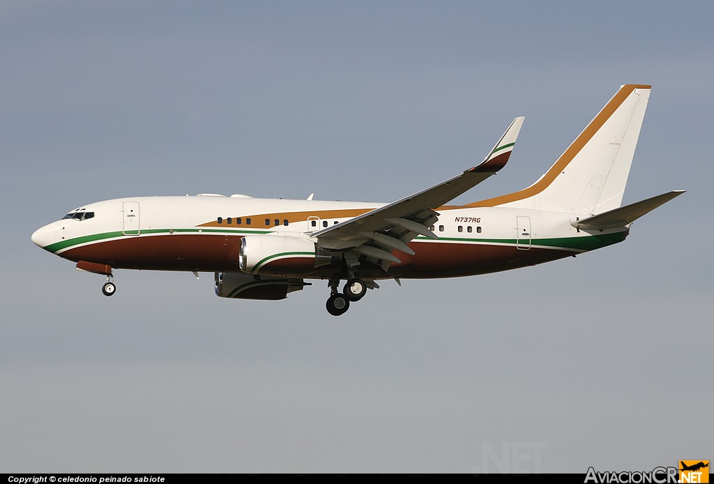 N737AG - Boeing 737-7BF BBJ - Privado