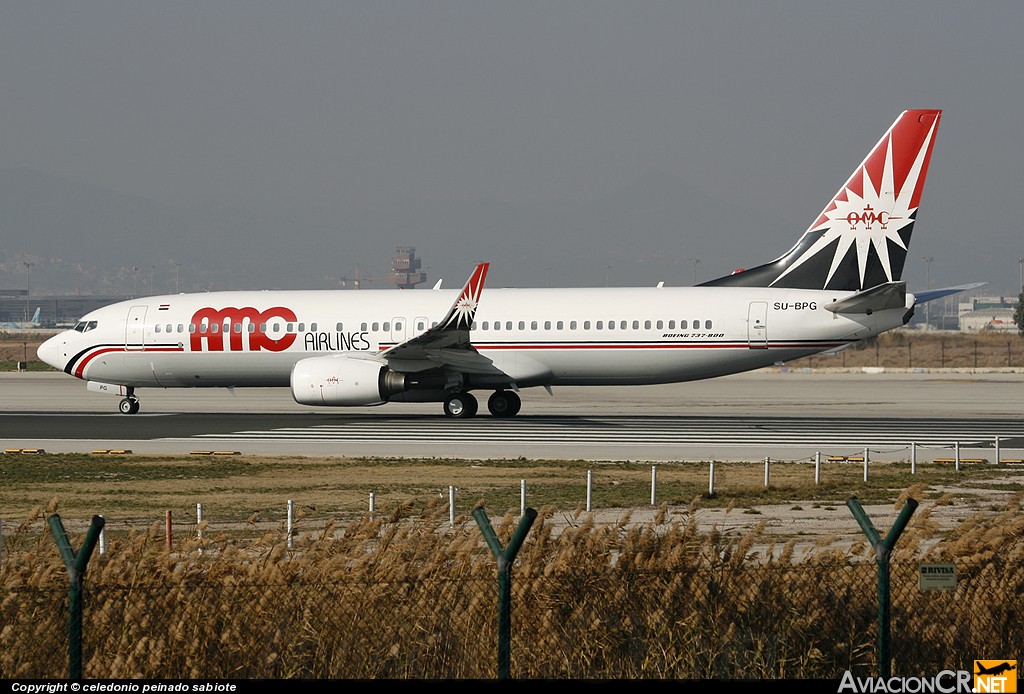 SU-BPG - Boeing 737-86N - AMC Airlines