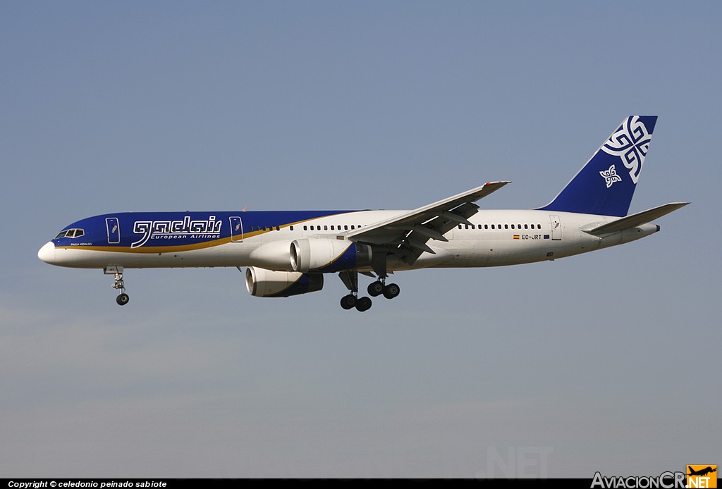EC-JRT - Boeing 757-236 - Gadair