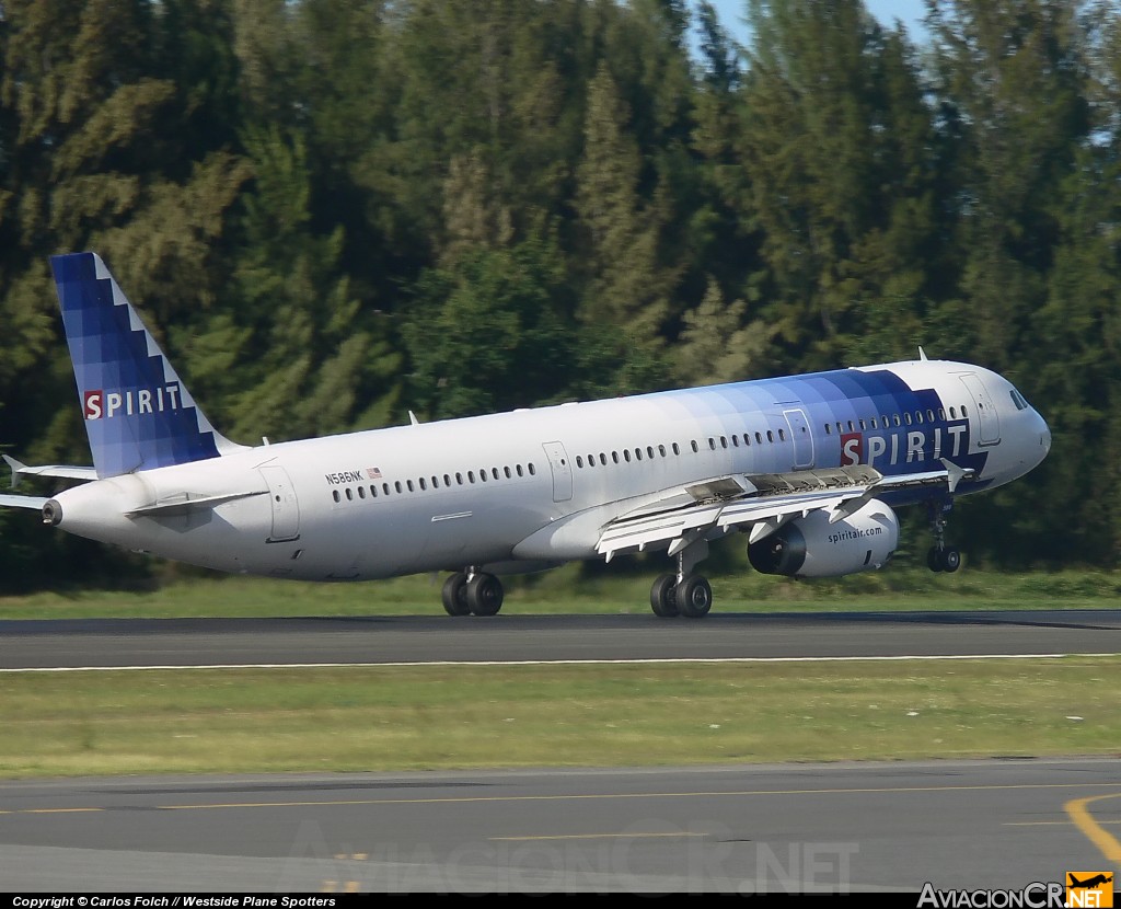 N586NK - Airbus A321 - Spirit Airlines
