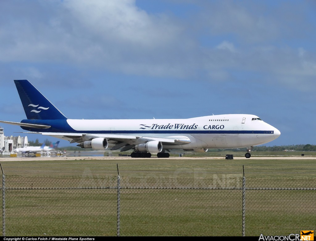N923FT - Boeing 747-2U3B(SF) - Tradewinds Airlines