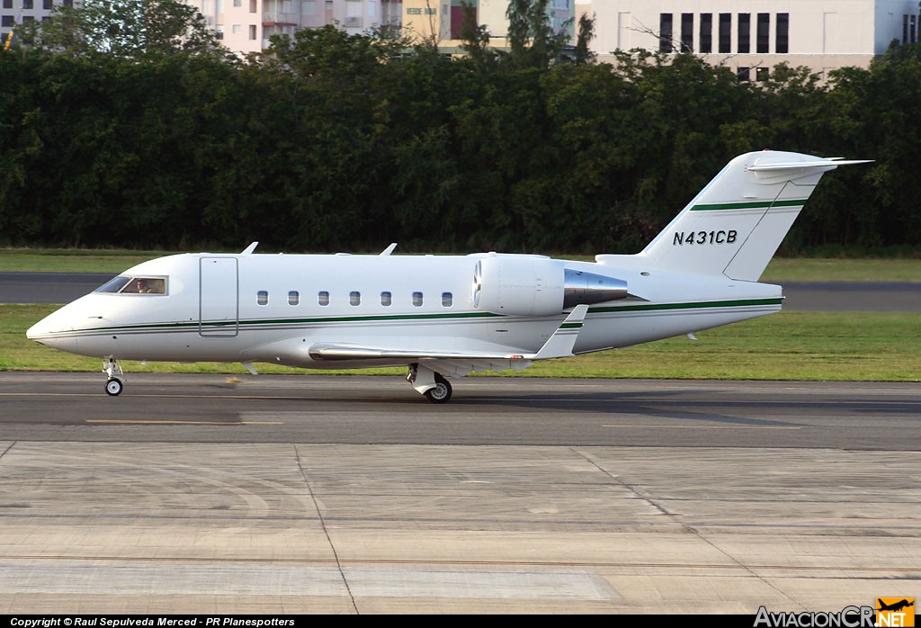 N431CB - Challenger 601-3R - C R Bard Inc. N431CB - Challenger 601-3R - C R Bard Inc.