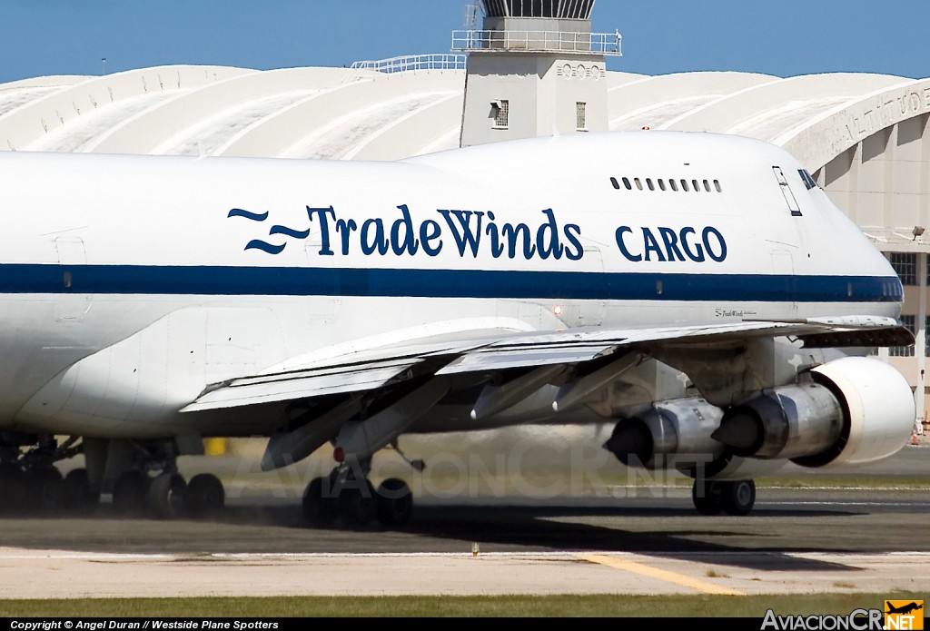 N923FT - Boeing 747-2U3B(SF) - Tradewinds Airlines