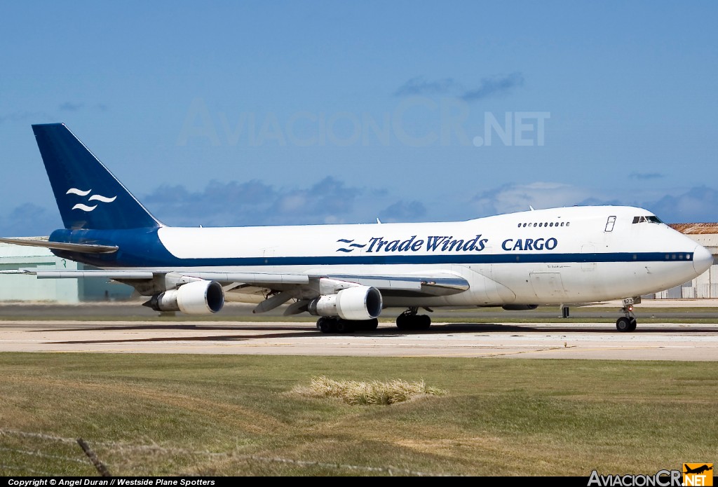 N923FT - Boeing 747-2U3B(SF) - Tradewinds Airlines