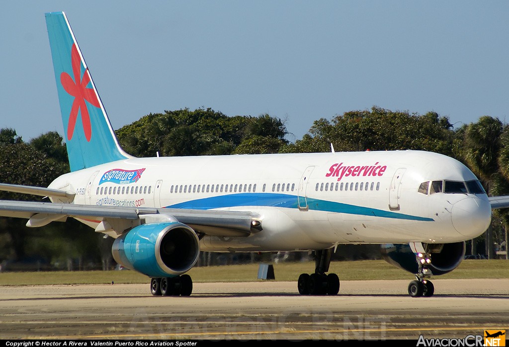 C-FLEU - Boeing 757-236 - Skyservice Airlines