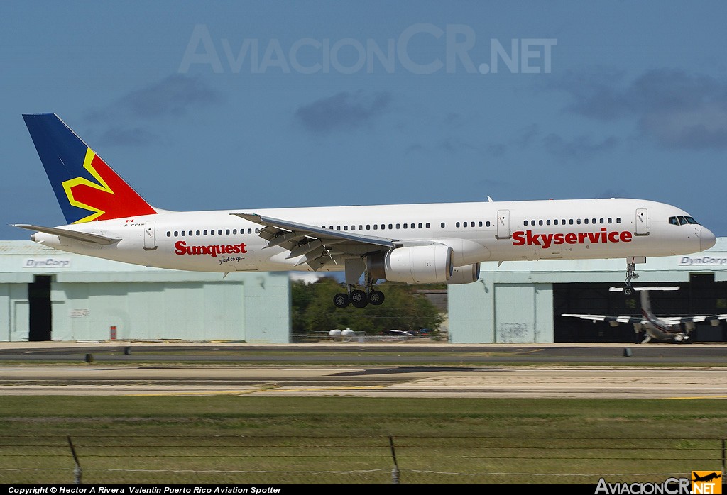 C-FFAN - Boeing 757-21K - Skyservice Airlines