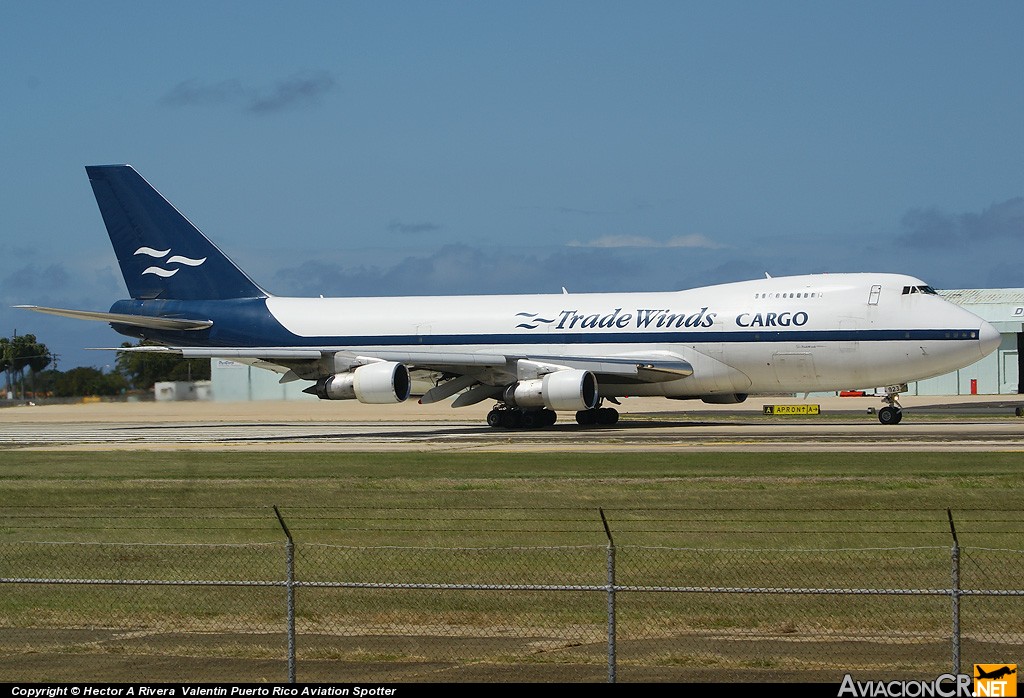 N923FT - Boeing 747-2U3B(SF) - Tradewinds Airlines