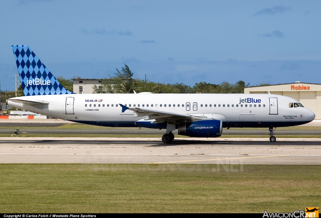 N648JB - Airbus A320-232 - Jet Blue