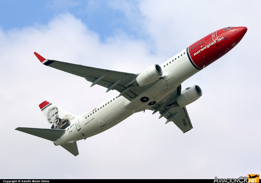 LN-NOB - Boeing 737-8FZ - Norwegian Air Shuttle