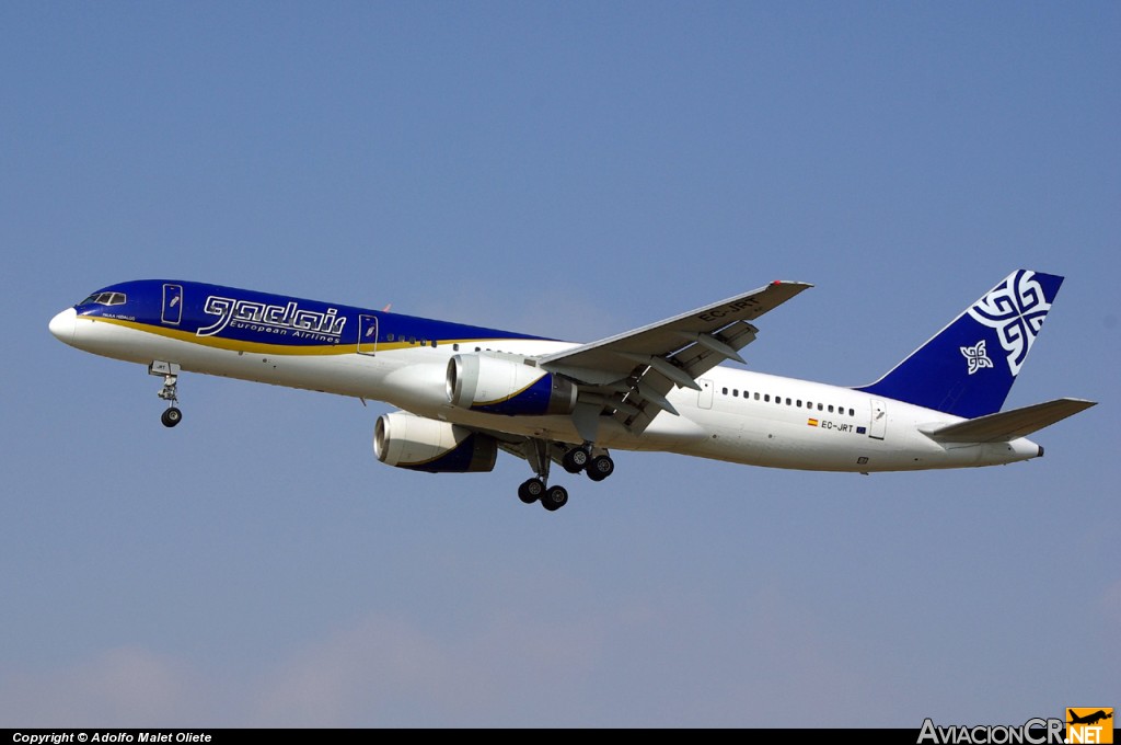 EC-JRT - Boeing 757-236 - Gadair
