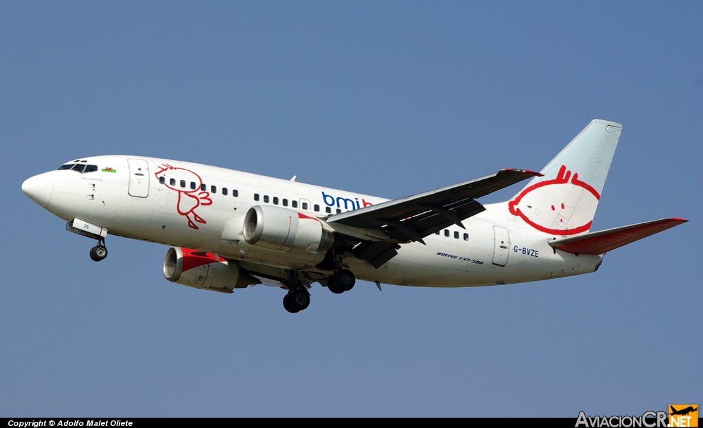 G-BVZE - Boeing 737-59D - Bmibaby