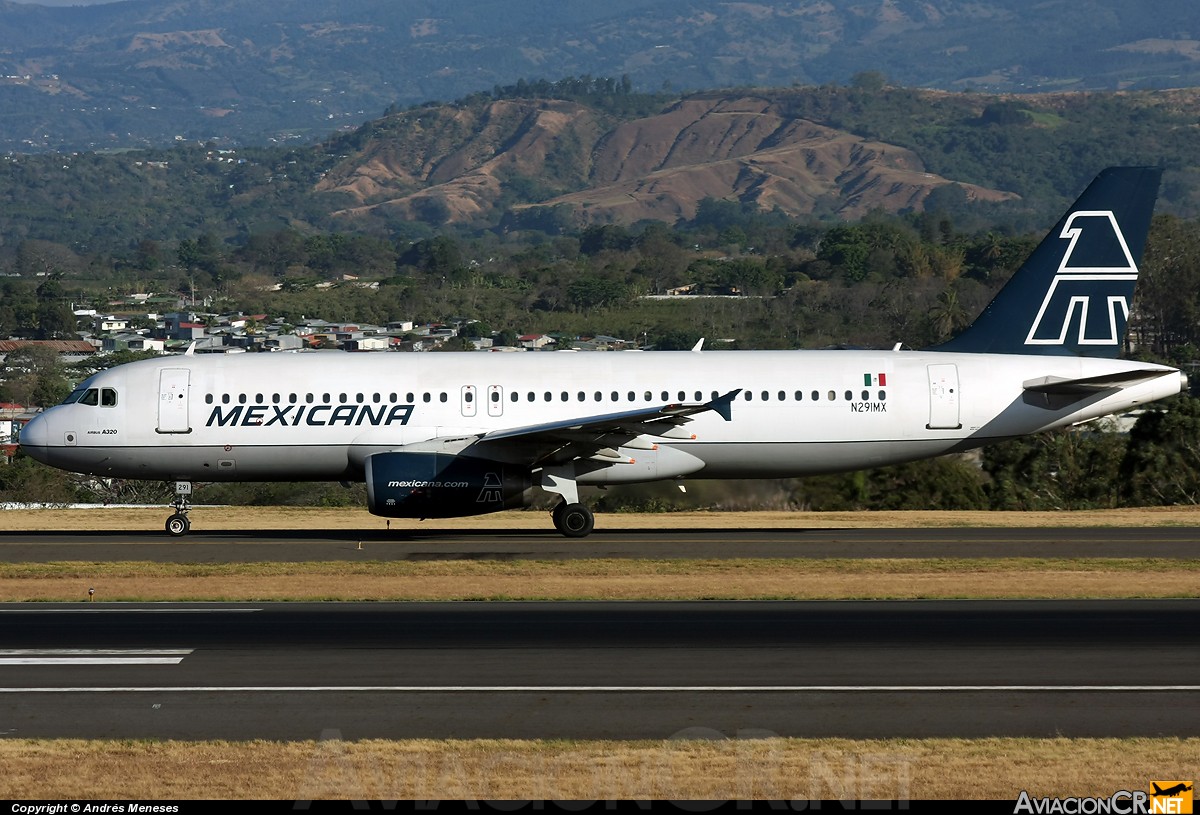 N291MX - Airbus A320-231 - Mexicana