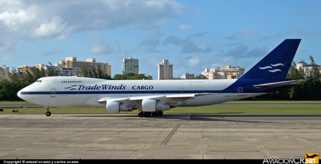 N923FT - Boeing 747-2U3B(SF) - Tradewinds Airlines