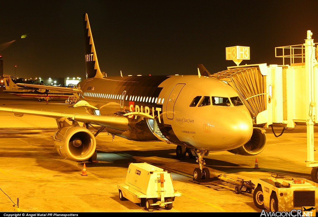 N515NK - Airbus A319-132 - Spirit