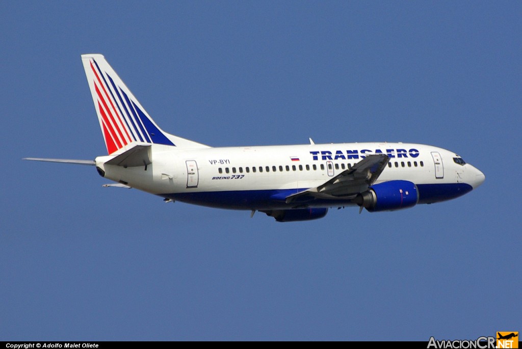 VP-BYI - Boeing 737-524 - Transaero Airlines