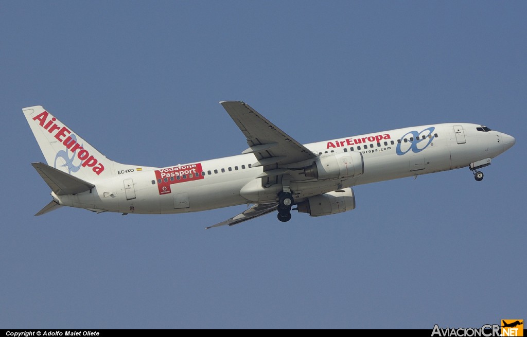 EC-IXO - Boeing 737-800 - Air Europa