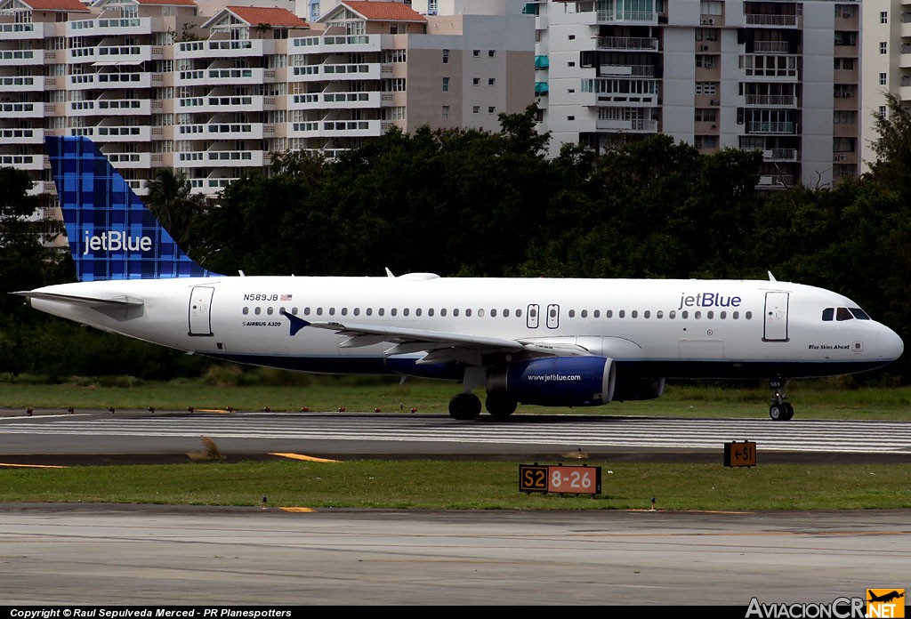 N589JB - Airbus A320-232 - Jet Blue