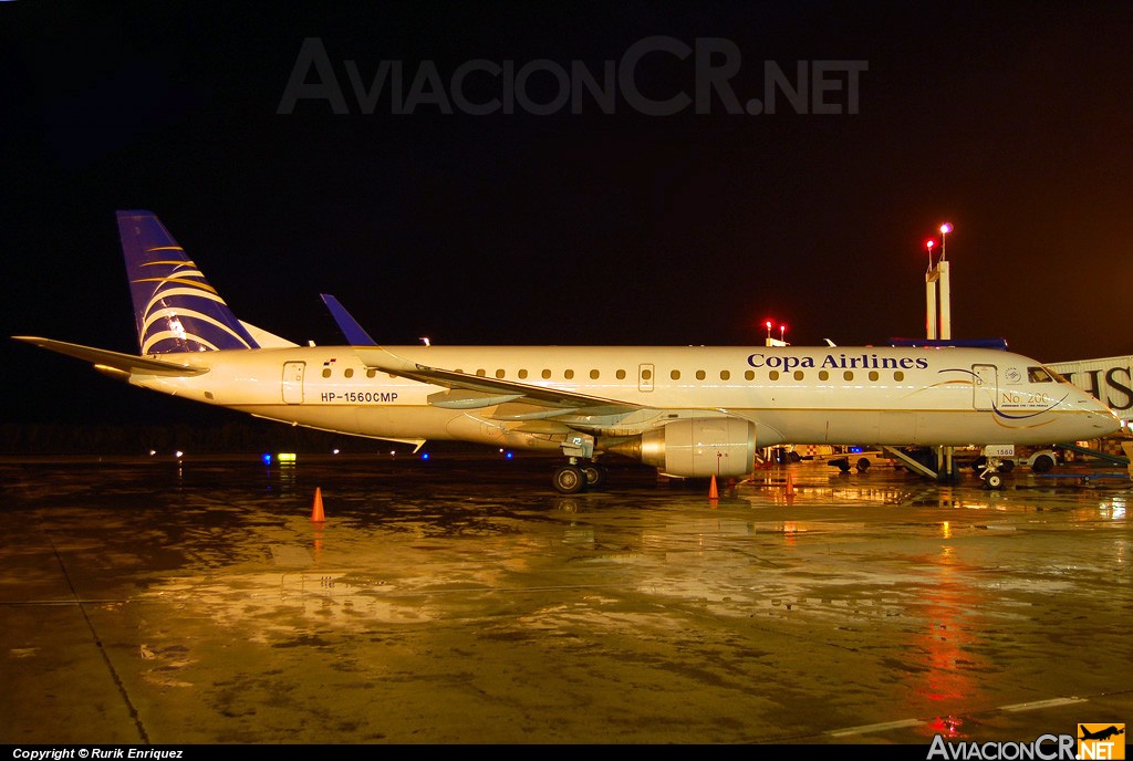 HP-1560 - Embraer ERJ-190-100AR - Copa Airlines
