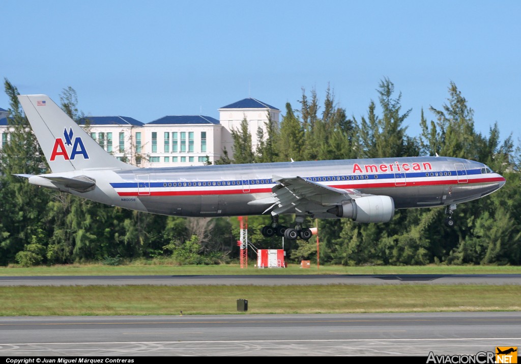 N80058 - Airbus A300B4-605R - American Airlines