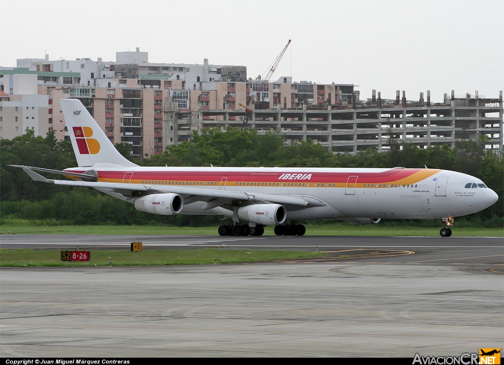 EC-HQF - Airbus A340-313X - Iberia