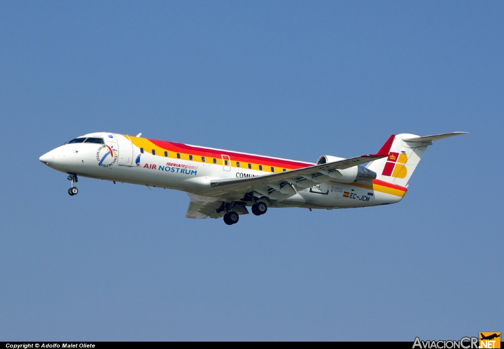 EC-JCM - Bombardier CRJ-200ER - Air Nostrum (Iberia Regional)