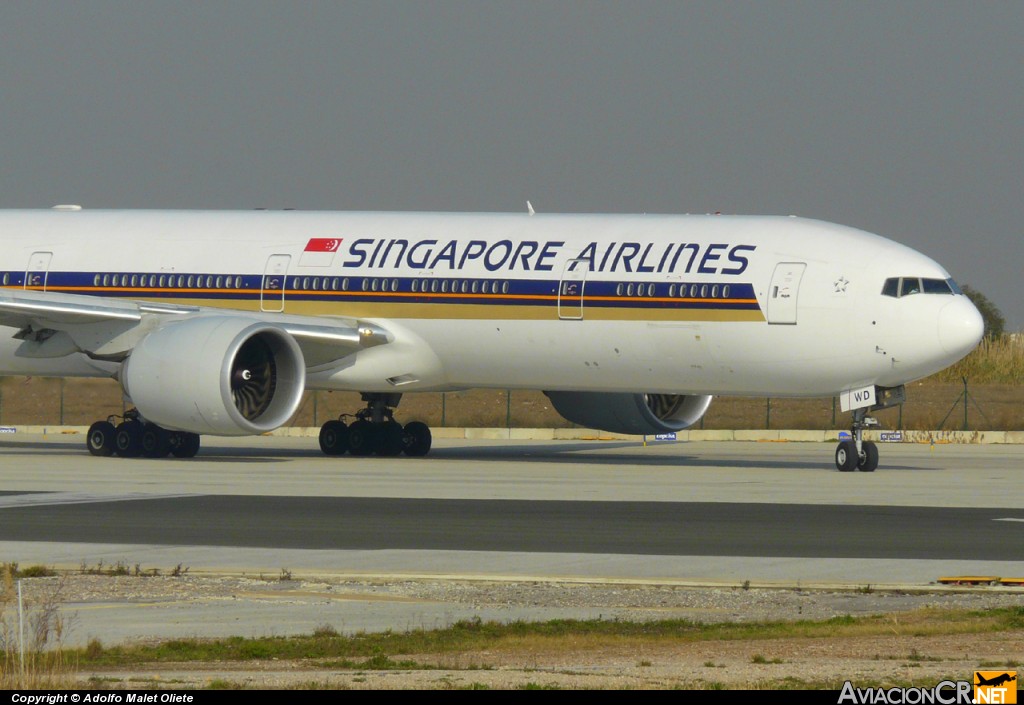9V-SWD - Boeing 777-312/ER - Singapore Airlines