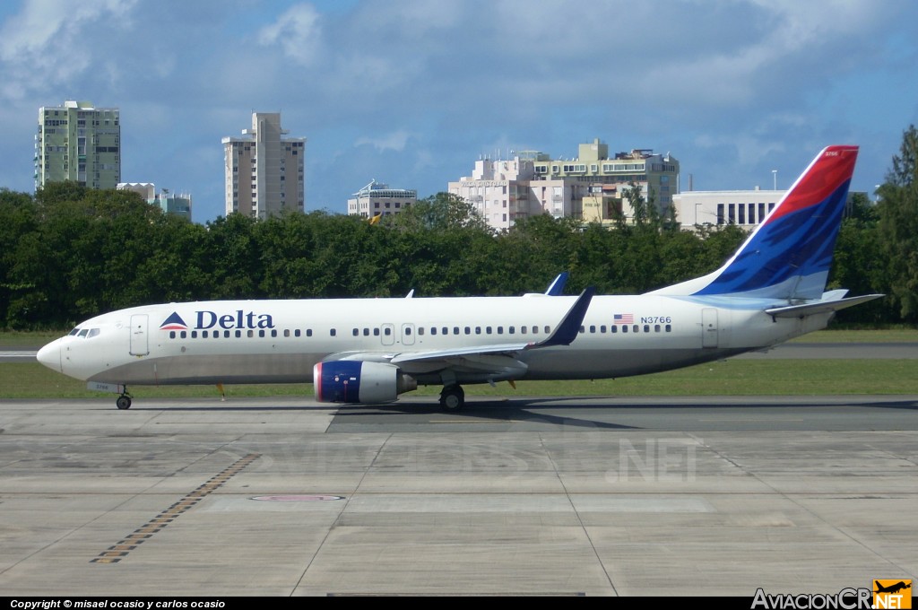 N3766 - Boeing 737-804 - Delta Airlines