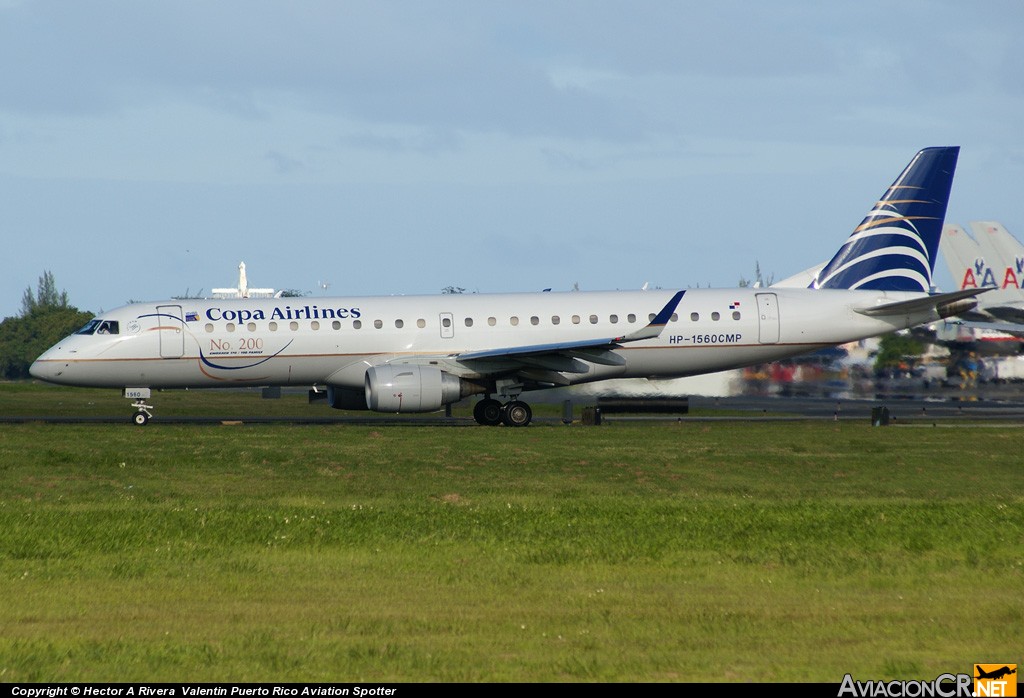 HP-1560CMP - Embraer 190-100IGW - Copa Airlines