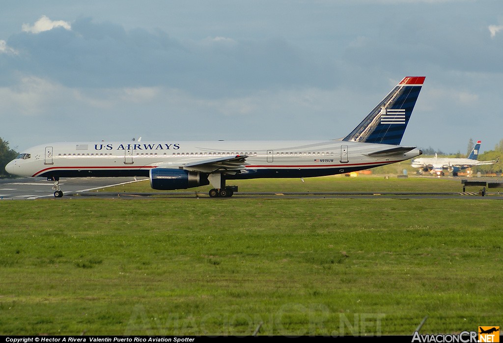 N919UW - Boeing 757-225 - US Airways