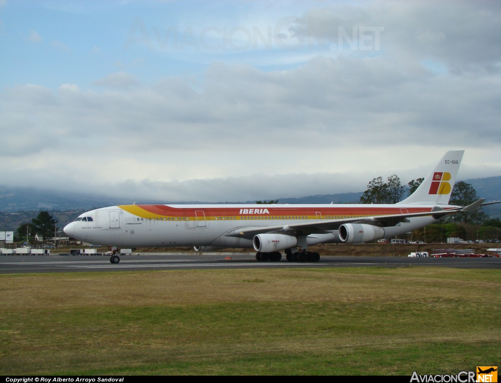 EC-GUQ - Airbus A340-313X - Iberia