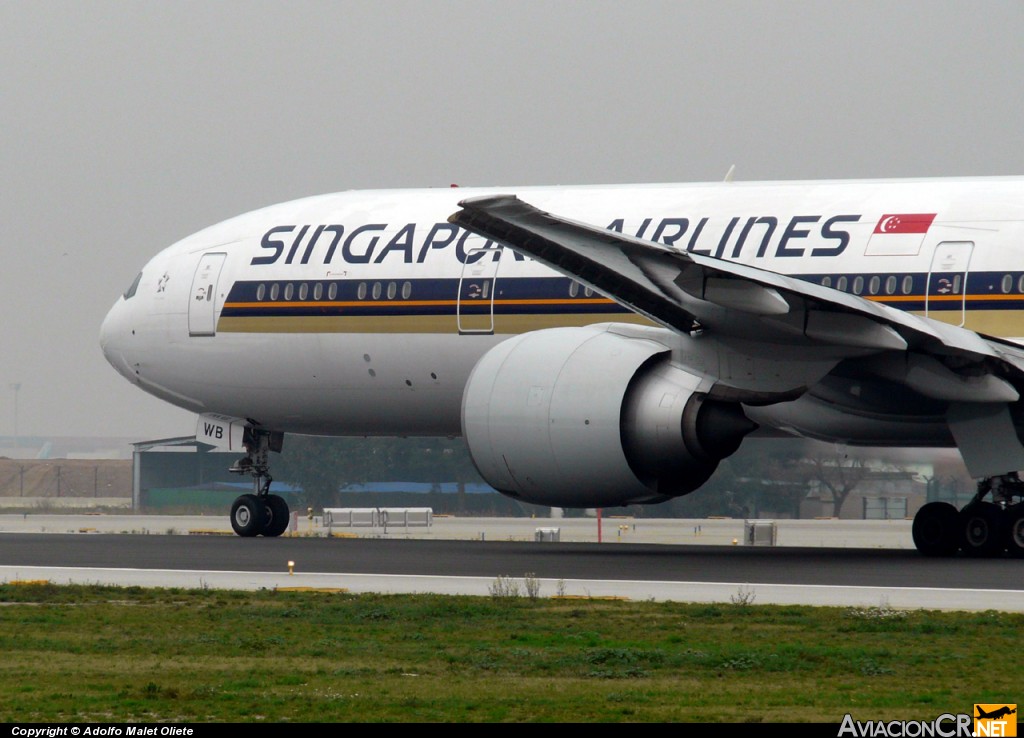 9V-SWB - Boeing 777-312/ER - Singapore Airlines