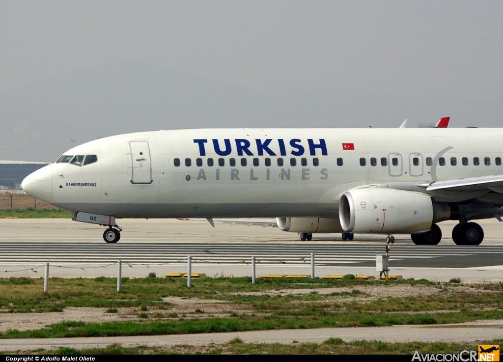 TC-JGS - Boeing 737-8F2 - Turkish Airlines