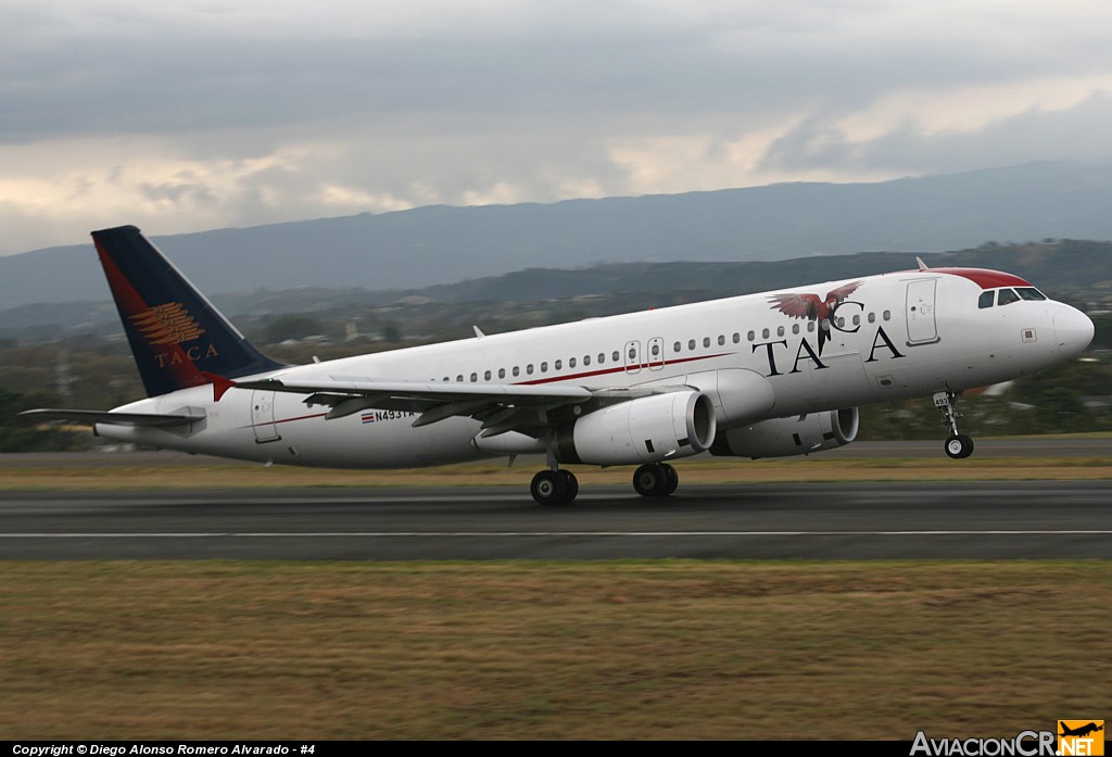 N493TA - Airbus A320-233 - TACA